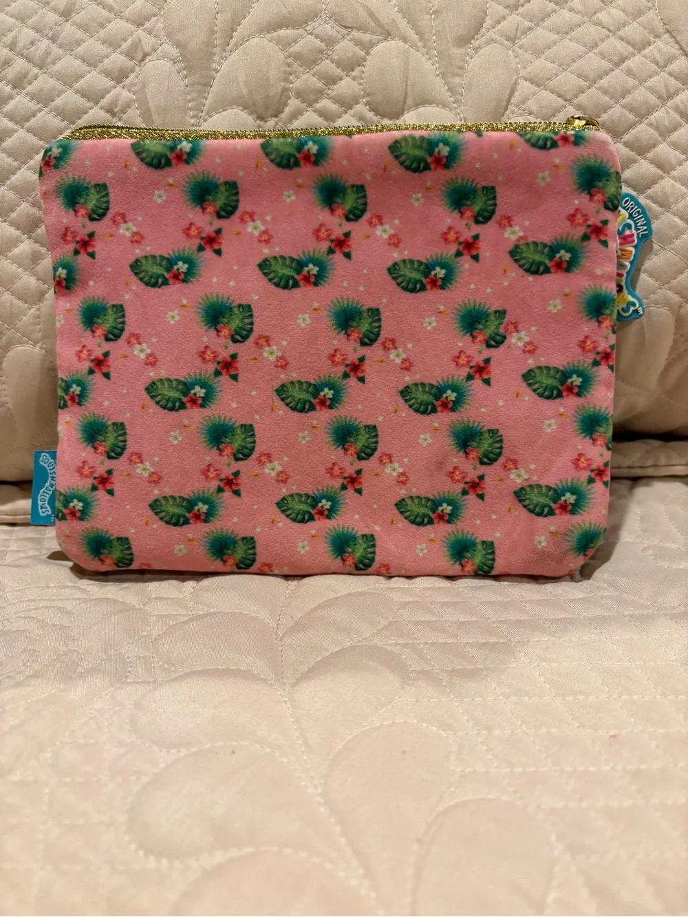 Squishmallows Original Maul the Pineapple Zipper Pouch
